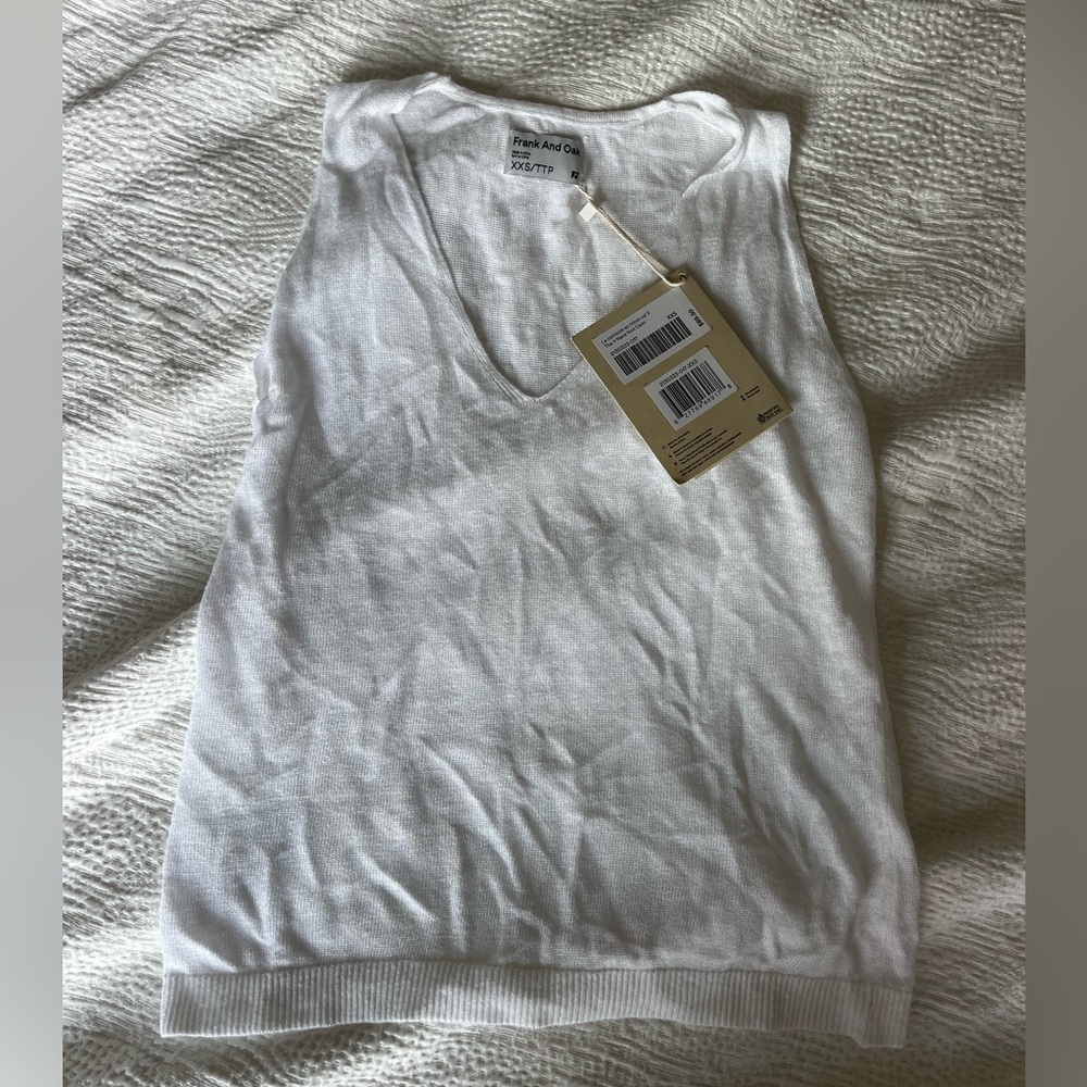 NWT Frank and Oak V Neck Knit Cami
